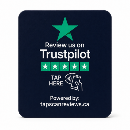 NFC Trustpilot Review Plate